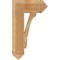 Ekena Millwork Legacy Arts & Crafts Rough Sawn Bracket, Western Red Cedar, 6"W x 18"D x 30"H BKT06X18X30LEC03RWR - alternate 4
